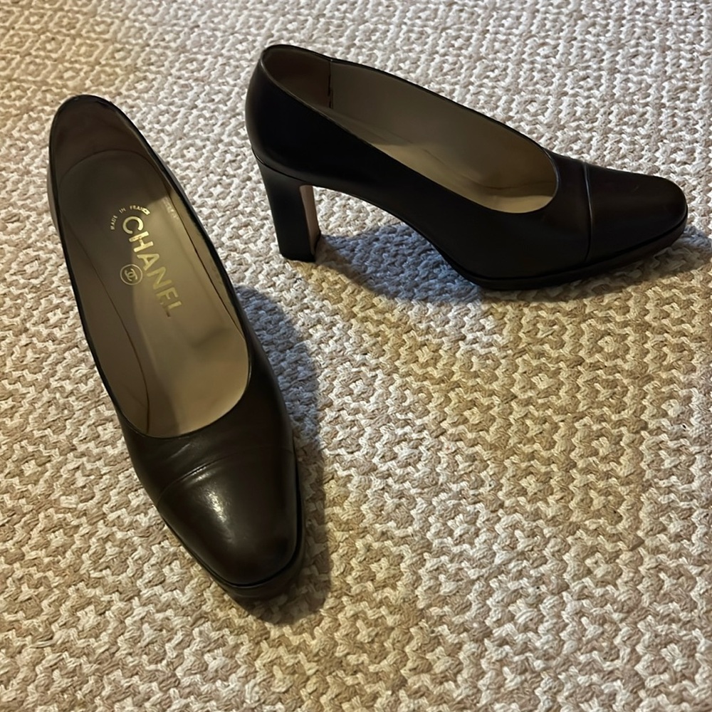 Authentic vintage Chanel heels